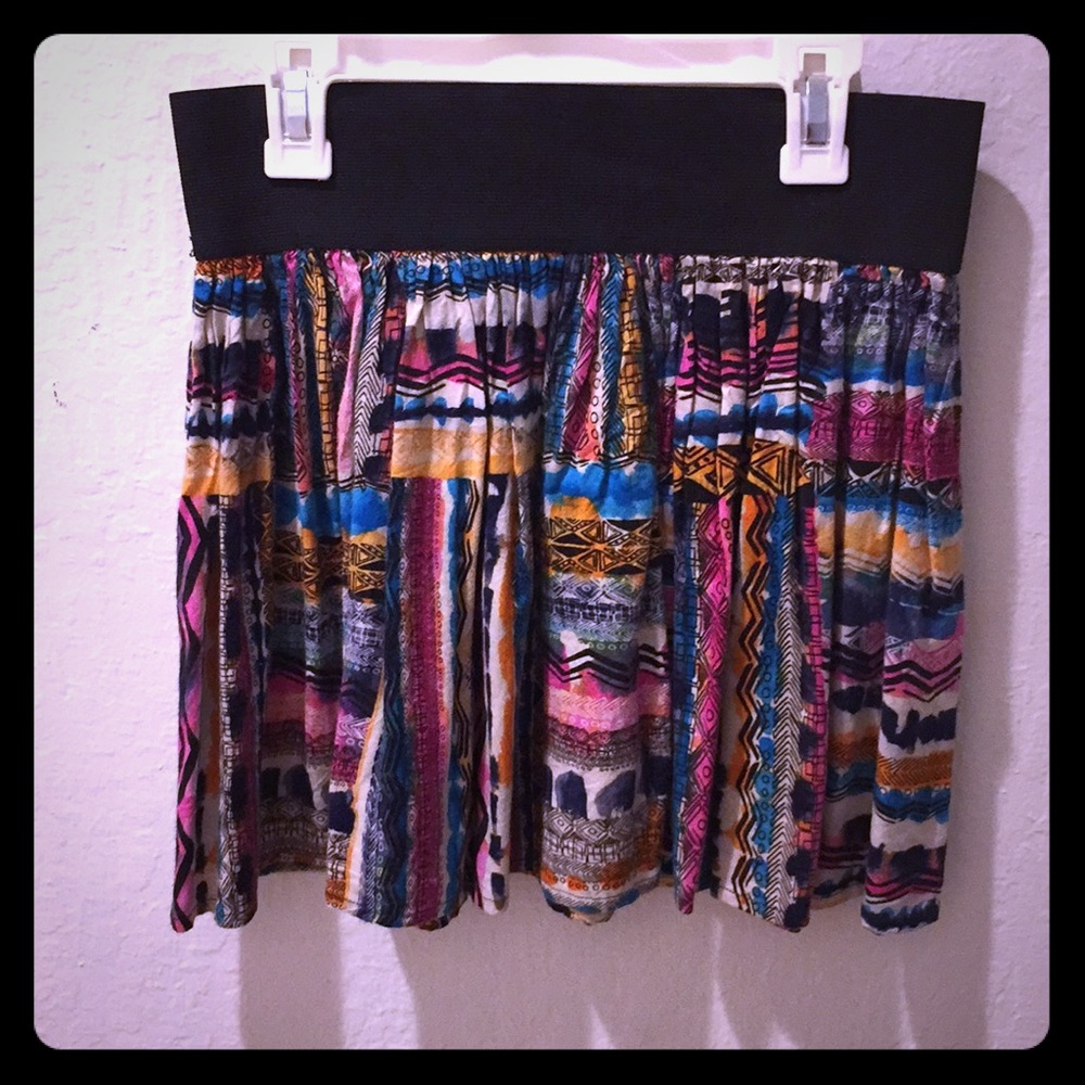 Patterned skirt